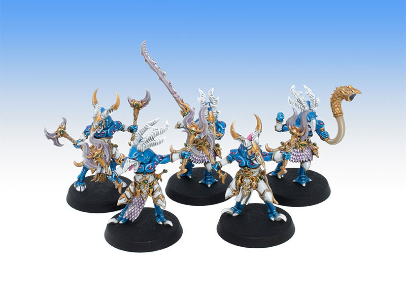 Thousand Sons Tzaangors - Character Level Painting Commission