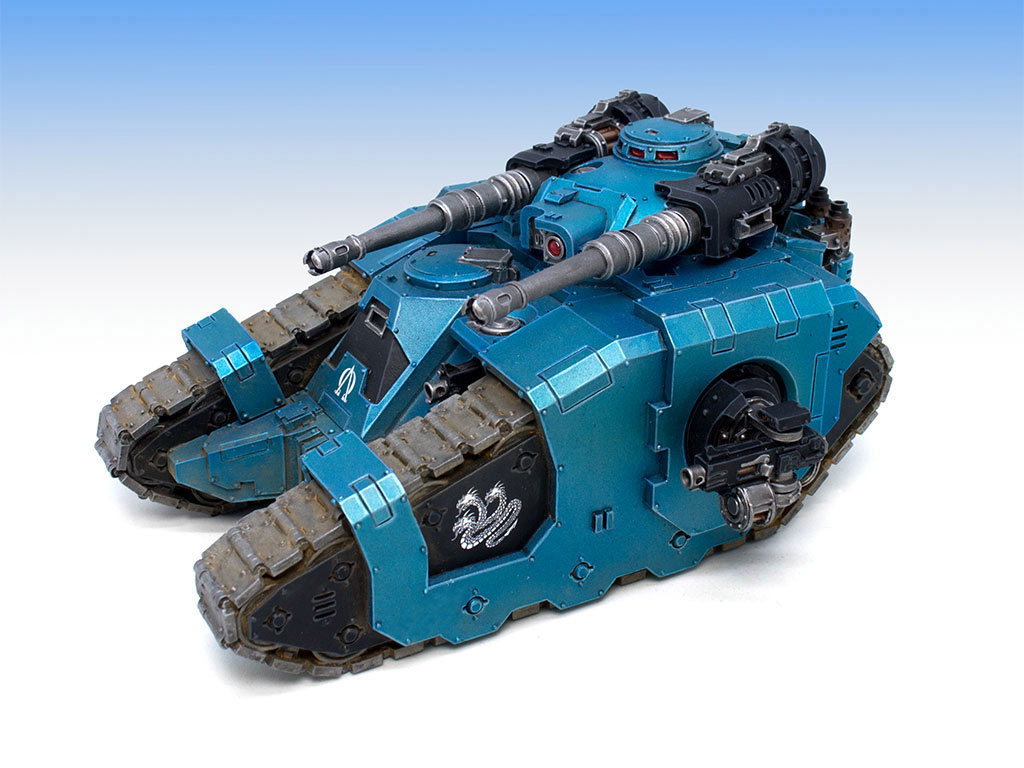 Alpha Legion Sicaran Battle Tank - Character+ Level Painting Commission