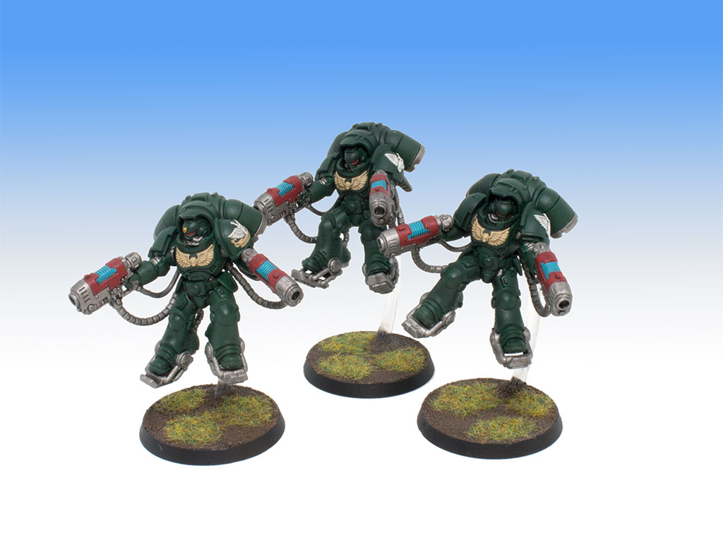 Dark Angels Inceptors - Battle Ready Level Painting Commission