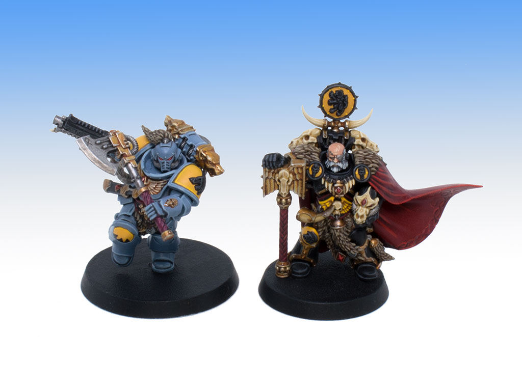 Ulrik the Slayer and Primaris Lieutenant - Tabletop Level Painting Commission
