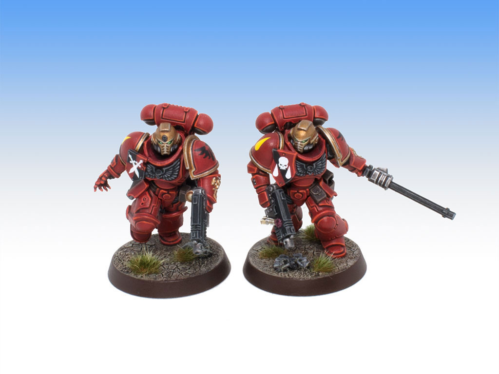 Space Marine Company Veterans - Character+ Level Painting Commission