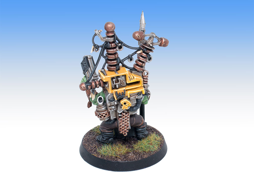Converted Ork Big Mek - Character Level Painting Commission