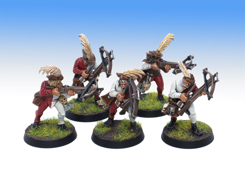 Empire Freeguild Crossbowmen - Tabletop Level Painting Commission
