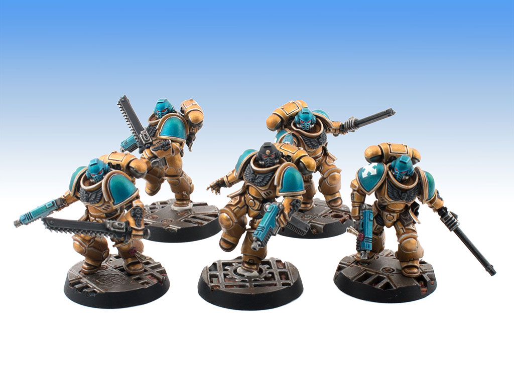 Primaris Assault Intercessors - Character Level Painting Commission